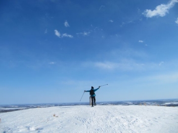 山頂へ